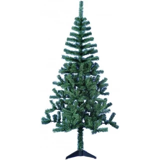 Árvore de Natal Tradicional Pinheiro Verde ou Nevada Nevada tamanho 120cm /150cm / 180cm/ 210cm com Galhos e Pé de Plástico