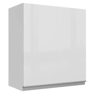 Armário De Cozinha Aéreo 100% MDF 60 cm Porta Branco Brilho Acordes Madesa em Oferta na Shopee