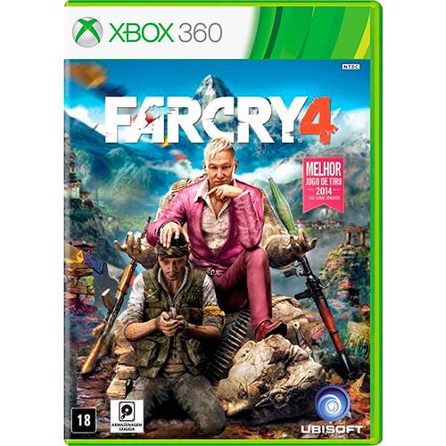 Far Cry 4 Para Xbox 360 Mídia Física Original Novo