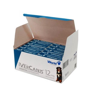 Ivercanis 12mg Remédio Contra Carrapato Parasita 48 Comprimidos