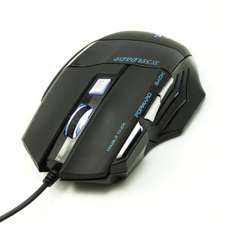 Mouse gamer 2400dpi com fio USB 7D extreme 7cores RGB xtreme 4modo DPI gaming (X7)
