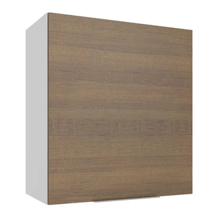Armário Aéreo Madesa Stella 60 cm 1 Porta - Branco/Rustic em Oferta na Shopee