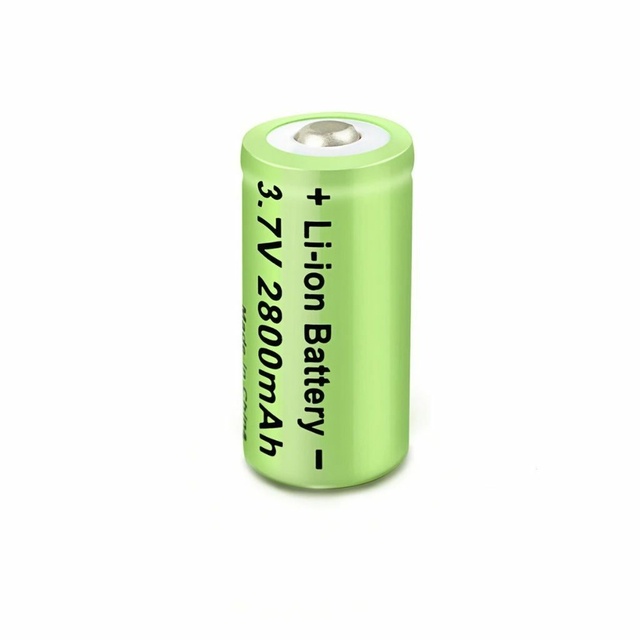 Pilha Recarregável ICR17335 RCR123A Li-ion 3.7v 2800mAh