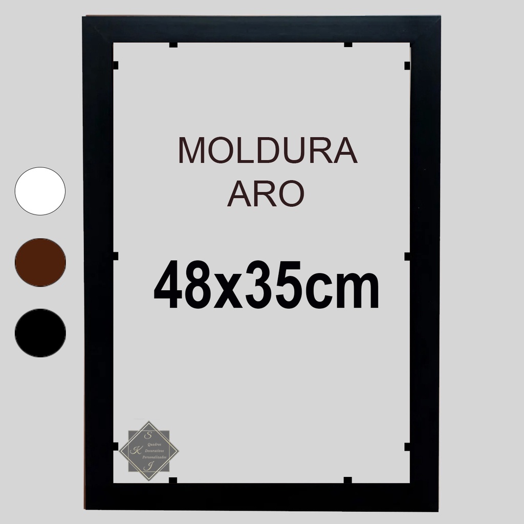 Moldura Quadro Aro 48x35cm