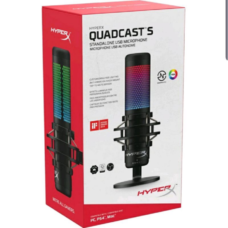 HyperX Quadcast RGB online Microphone