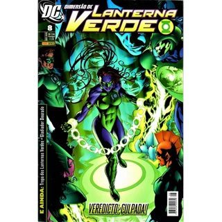 Dimensão DC: Lanterna Verde N° 8 (04/2009) Panini – Capa Comum