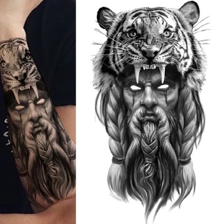 Tatuagem Temporária Tattoo Fake a Prova D'água Unisex Realistas 3D Festa  Social Verão Praia Masculino Feminina Realismo Falsa Mão Antebraço Braço  Peito Costas Ombro Pescoço Nuca Coxa Canela Panturrilh - Corre Que