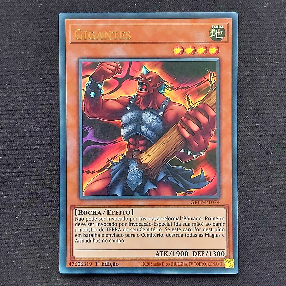 Gigantes Ultra Raro GFTP Yugioh Original | Shopee Brasil