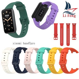 Pulseira de Silicone Colorida Sport Para Xiaomi Band 7 Pro