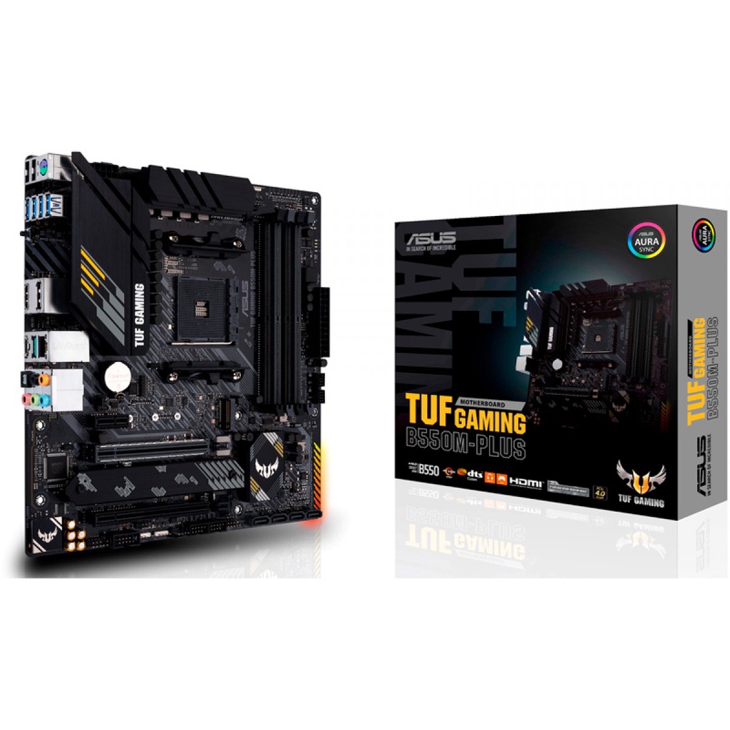 Placa Mãe Asus TUF Gaming B550M-Plus Chipset B550 AMD AM4 mATX DDR4