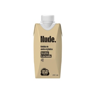 Bebida de Aveia Orgânica baunilha Nude 200ml