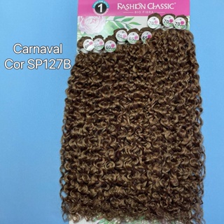 Cabelo Bio Fibra/Vegetal Carnaval Cacheado Fashion Classic - Rosa Maré  Cabelos