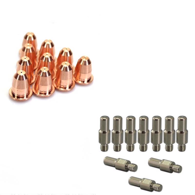 10 ELETRODO PR0110 +10 BICO CORTE PD0116 PLASMA LPH35-37 S45