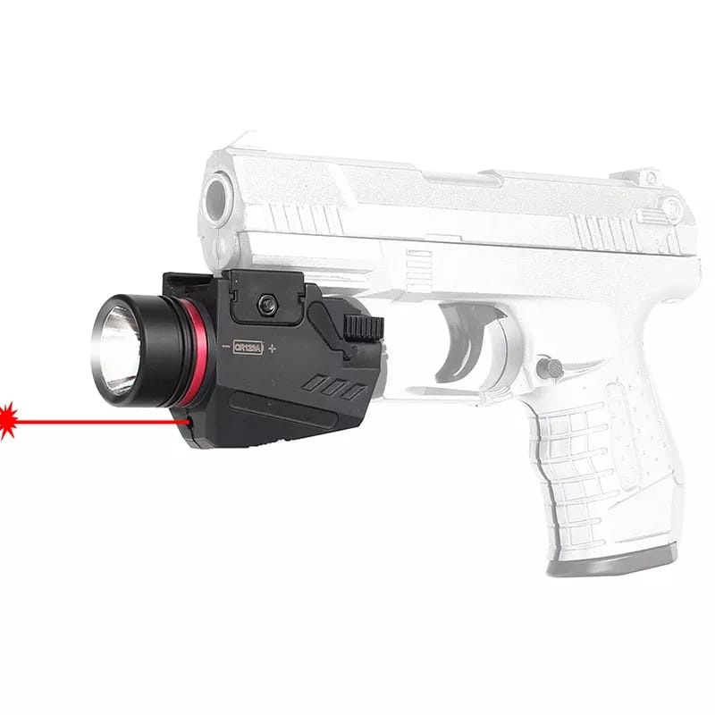 Lanterna Tática P/ Pistola Laser Vermelho Red Dot