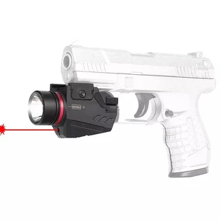 Lanterna Tática P/ Pistola Laser Vermelho Red Dot