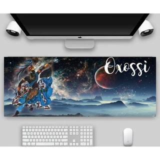 Deskpad Mouse Pad 90x40 Extra Grande Personalizado Oxossi