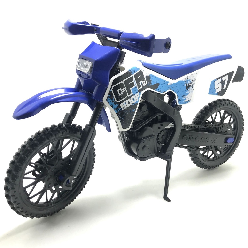 Moto De Brinquedo Motocross Trilha Suspensão Corrida Grande vermelha