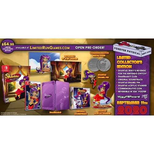 Shantae Risky's Revenge Director's Cut Collector's Edition