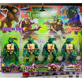 Boneco Tartaruga Ninja - Rafael, Leonardo, Michelangelo, Donatello -  Classico dos Anos 90 - Ninja Turtles - LojaRV - Bonecos - Magazine Luiza