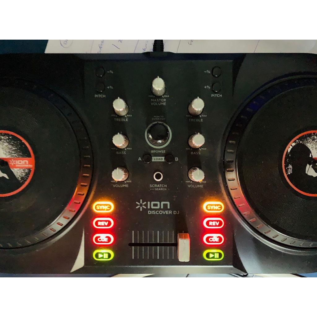 Controladora Ion Discover Dj | Shopee Brasil