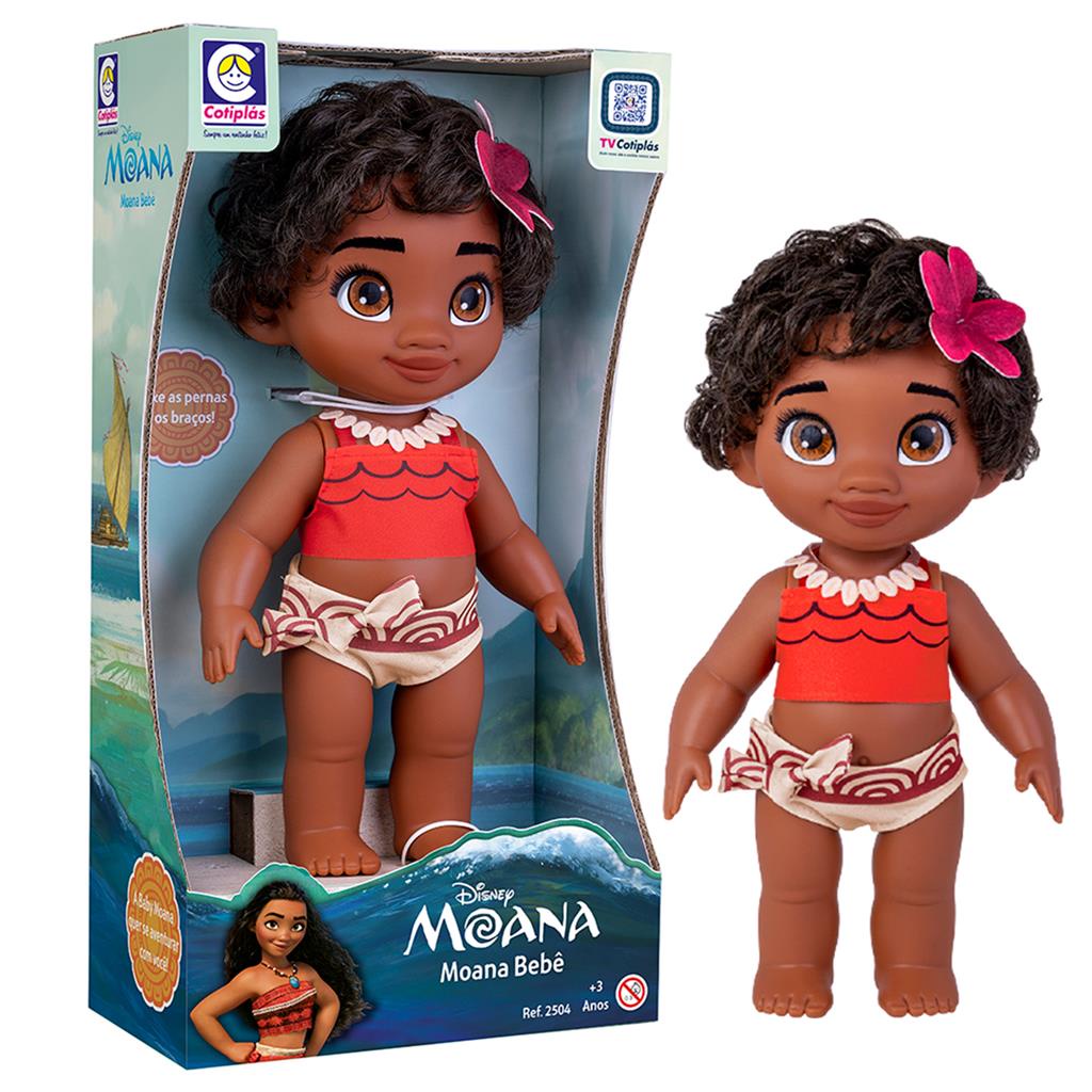 Boneca Moana Bebe Princesa Disney Shopee Brasil 2666