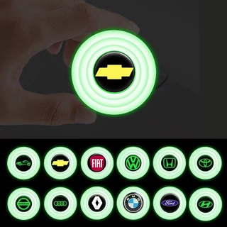4/10pcs Adesivo Para Porta De Carro Anti-Impacto Fechamento Luminoso Gaxeta Tampão Acessórios Automáticos