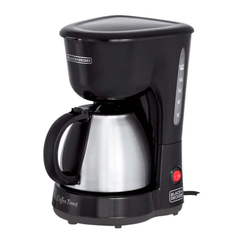Cafeteira Elétrica Black+Decker CM15 18 Xicaras Filtro Perma