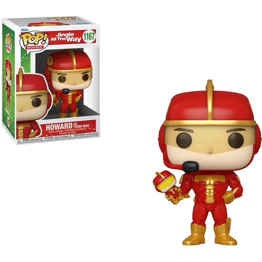 FUNKO POP JINGLE ALL THE WAY HOWARD AS - TURBO MAN 1167 NOVO