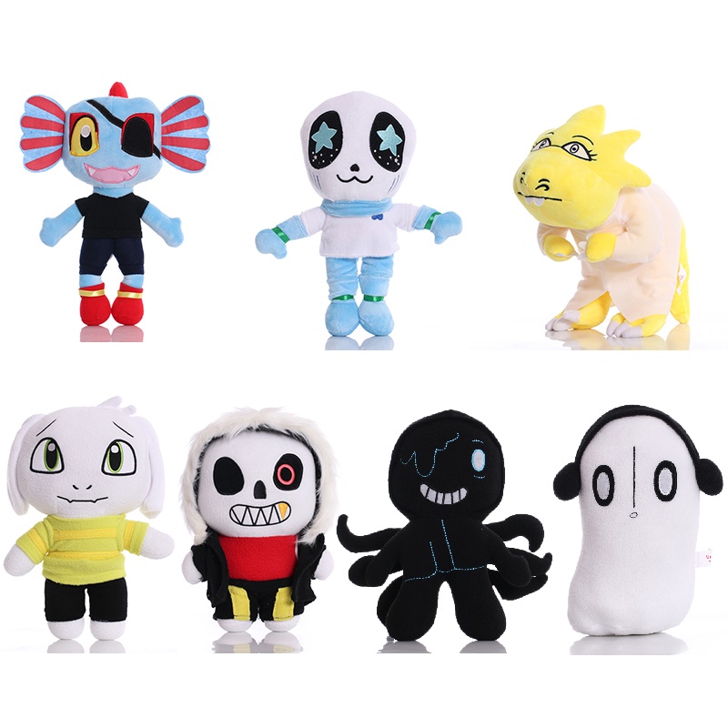 Em promoção! Undertale De Pelúcia Boneca Brinquedo Sans Laranja Papiro De  Pelúcia Macia Pelúcia Jogo