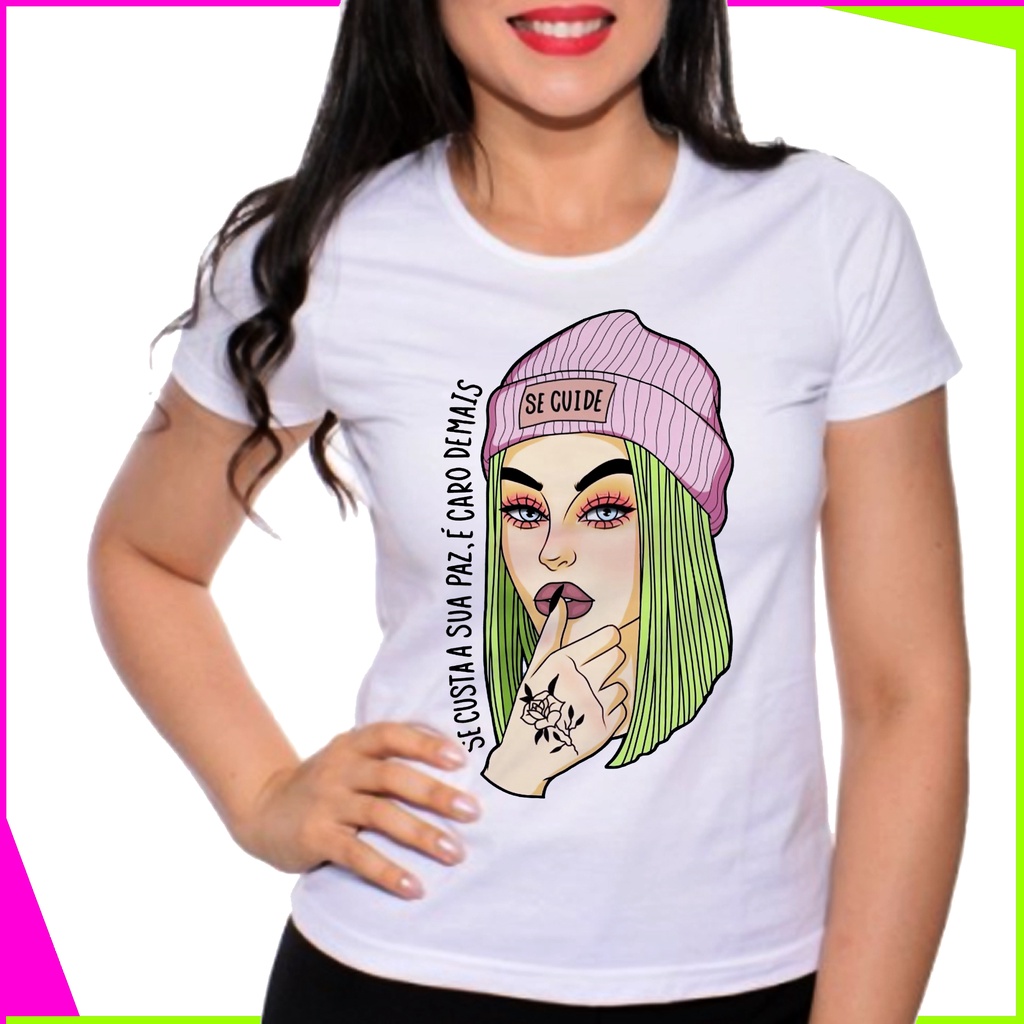 Camisa Feminina Pabllo Vittar LGBT T-shirt Blusa Pablo Vitar LGBTQI+ Baby  look camisa personalizada | Shopee Brasil