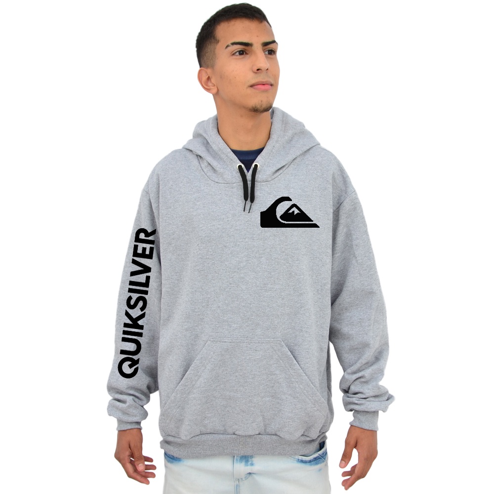 Blusa de store frio moletom quiksilver