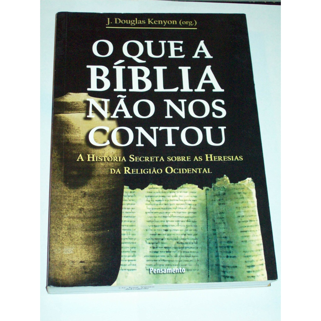 Livros O Que A Bíblia Não Nos Contou | Shopee Brasil
