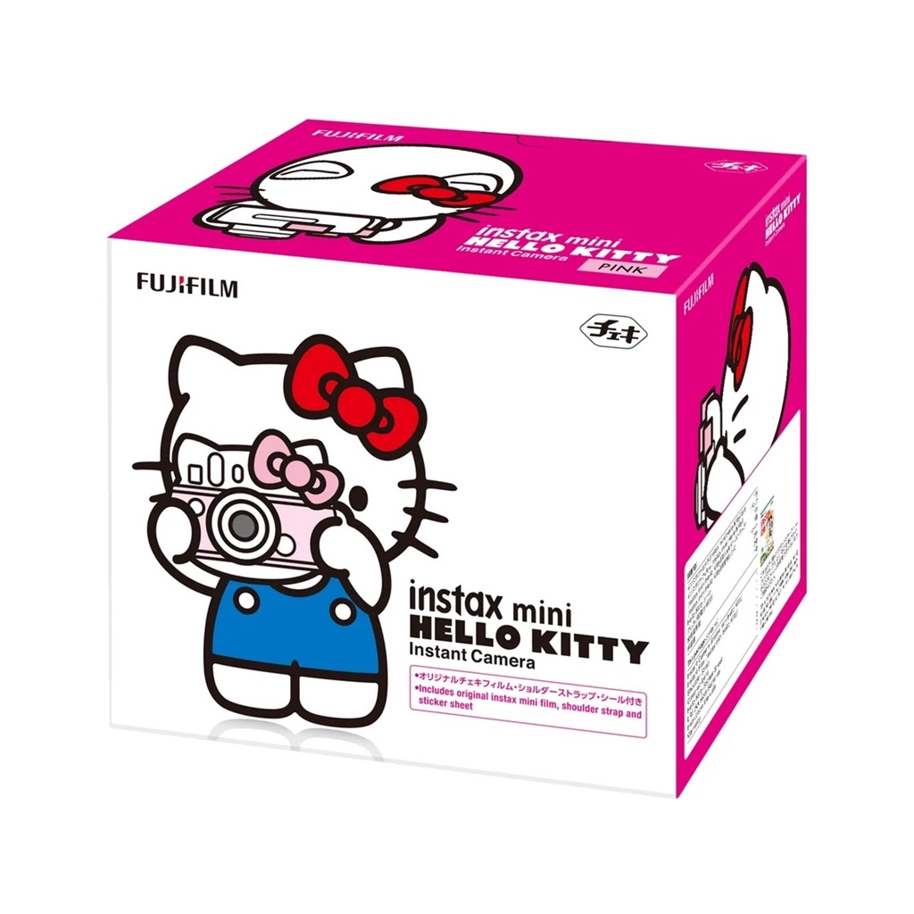 Instax mini Hello Kitty outlet instant camra •fuijifilm•