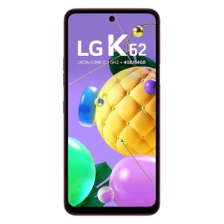 Smartphone LG K62 Tela 6,6" 64GB 4GB RAM Câm 48MP + 5MP + 2MP + 2MP + Frontal 13MP Octa-Core
