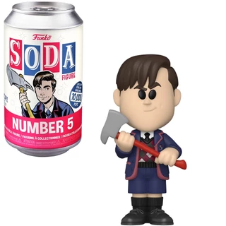 FUNKO SODA THE UMBRELLA ACADEMY - NUMBER FIVE NOVO ORIGINAL em Oferta na Shopee