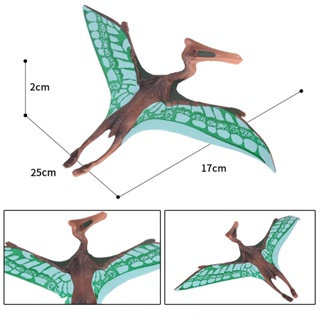 Simulação de modelo de pterossauro, presente perfeito brinquedo