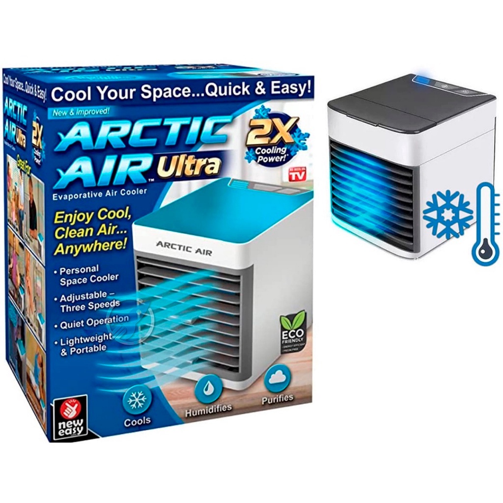 Mini Ar Condicionado Portátil Arctic Cool Ventilador e Climatizador, USB  Bivolt no Shoptime