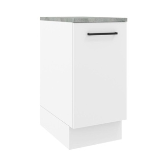 Balcão Madesa Agata 35 cm 1 Porta - Branco