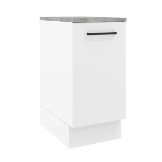 Balcão Armário de Cozinha 35 cm 1 Porta Branco Agata Madesa em Oferta na Shopee