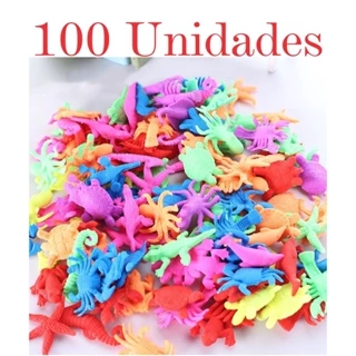 Kit 20 a 100 - Animais Bichinhos Que Cresce Na Água Animal Bichos em Gel em Oferta na Shopee