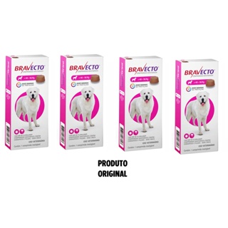 Combo 4un Bravecto 40 a 56kg
