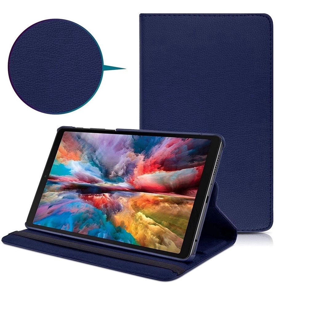 Capa Case Novo Tablet Samsung Galaxy Tab A 8.7 A9 Azul Escuro