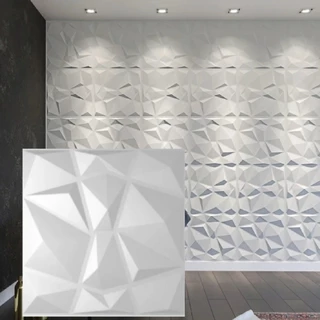 Forma De Gesso 3d Molde Placas cimentício Diamante 29X29 CM