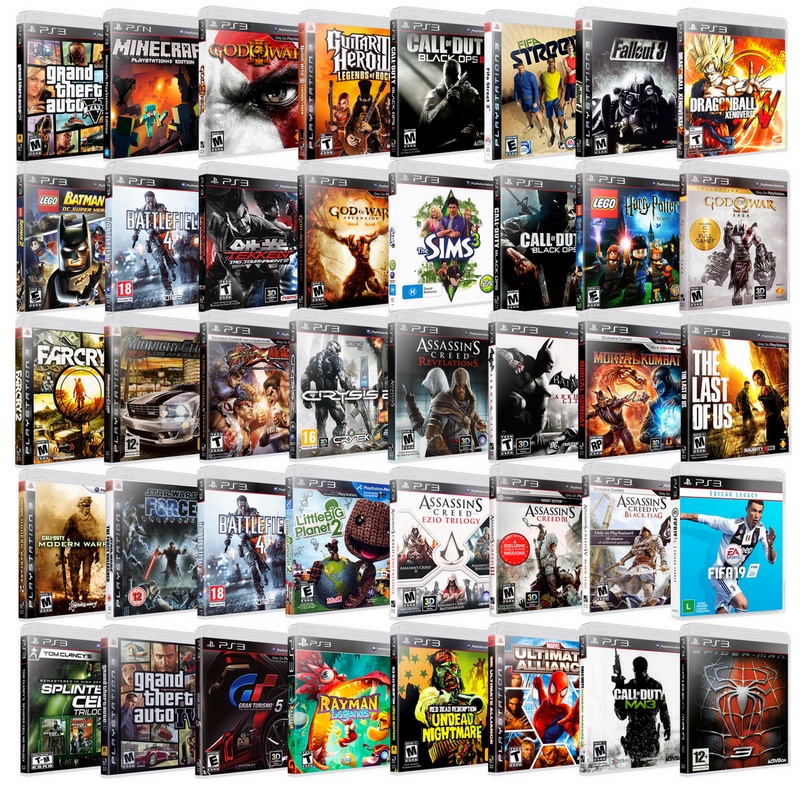 Jogos P/ PS3 Playstation 3 Originais Em Mídia Física