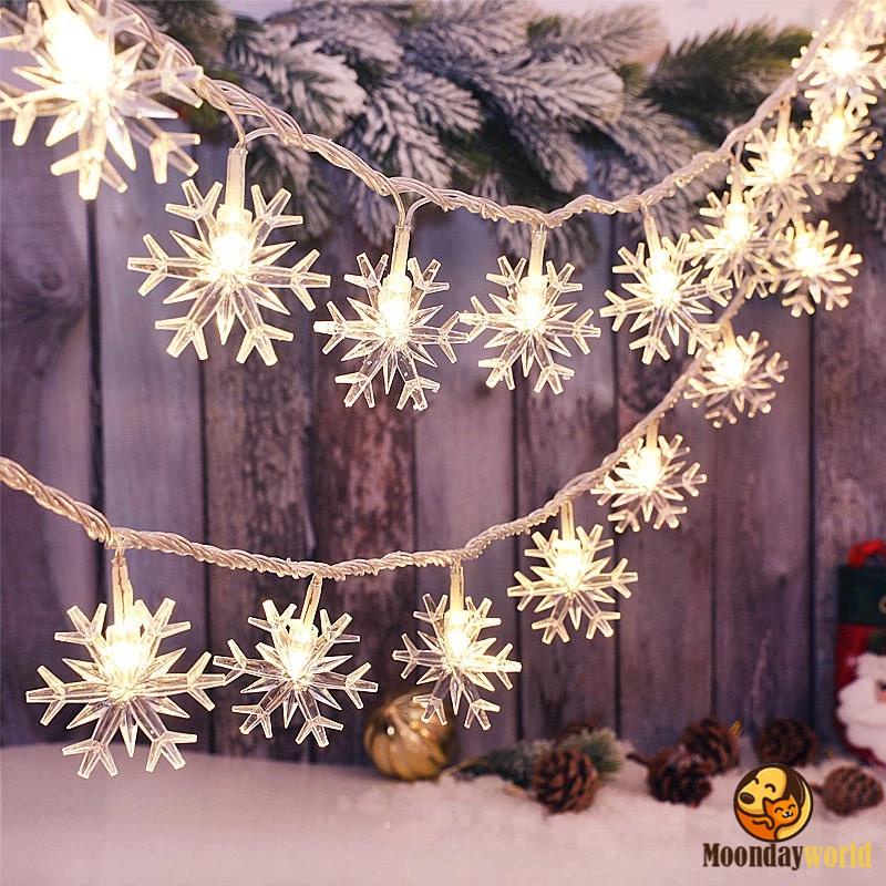 Christmas Concepts® Tenda Luminosa A Fiocchi Di Neve - 105 LED Bianchi, 2x0.9m Con Cavo 10m