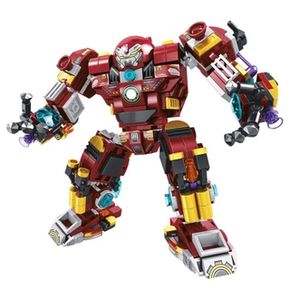 ABlocos de Montar Cubic 25 em 1 Steel Robot 575 Peças Multikids - BR1617 em Oferta na Shopee