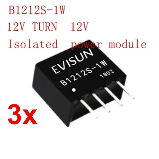 2 ou 3 Conversores Isoladores Anti Ruído Fonte 12V para 12V B1212S. Receba Rápido via Correios.