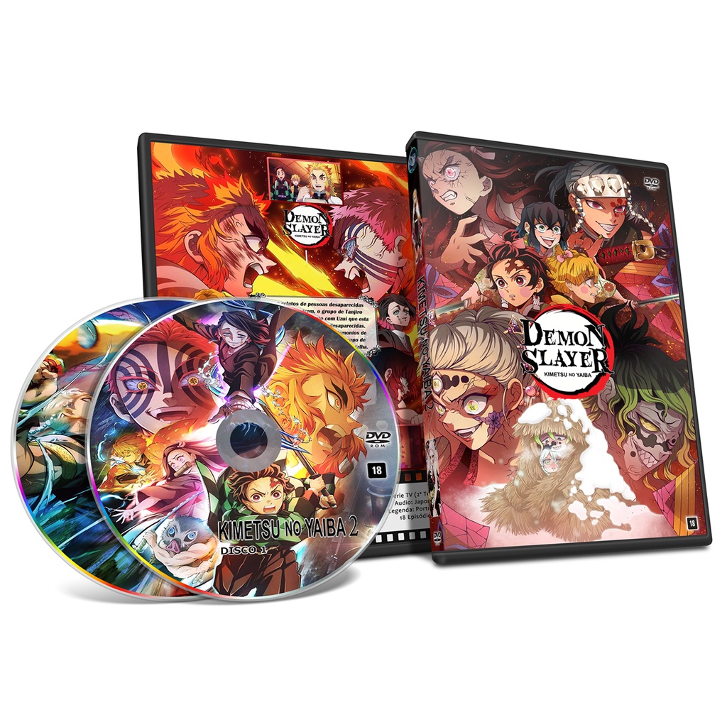 Dvd Demon Slayer 2 Kimetsu No Yaiba 2 Legendado