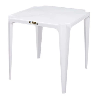 Mesa Mor Quadrada Plástica Proteção UV 30kg