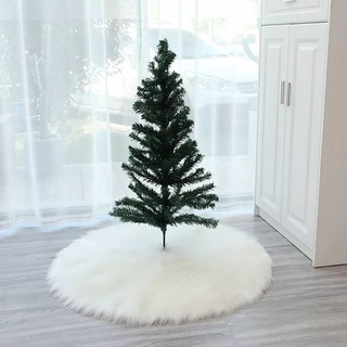 90cm árvore de natal saia floco de neve santa impresso tapete de árvore  para casa natal